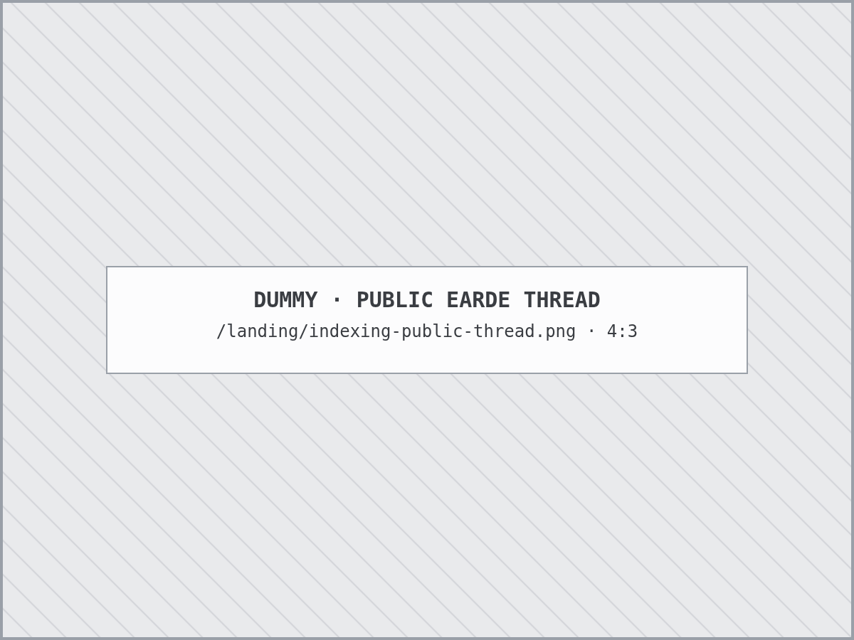 A public Earde thread readable without logging in